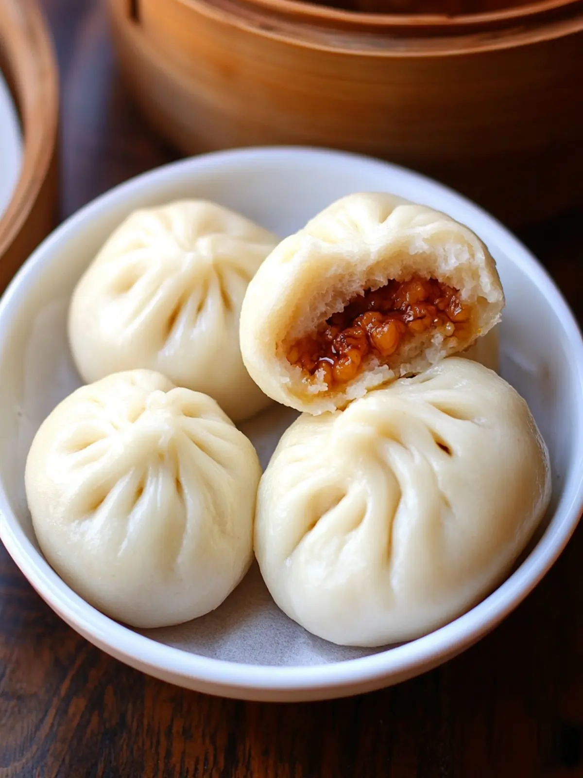 Steamed Buns (Baozi)- Easy Chinese New Year finger food