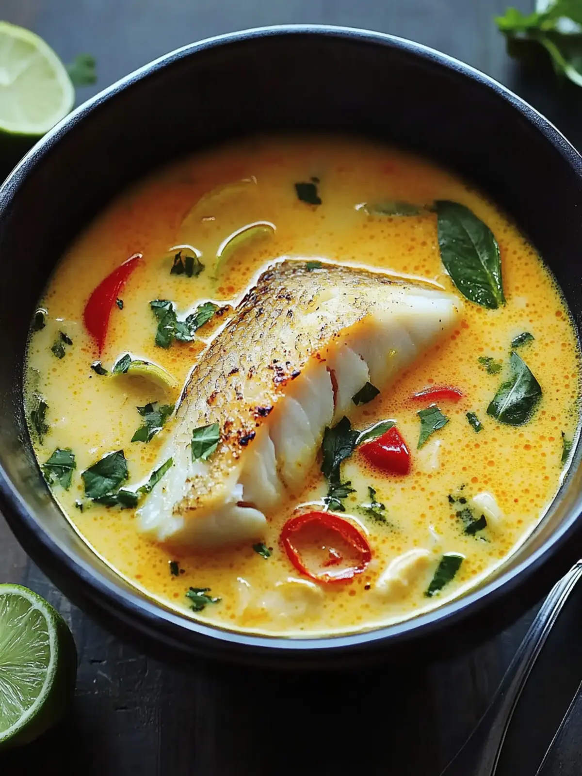 Coconut Lime Fish Soup Recipe: A Flavorful Delight
