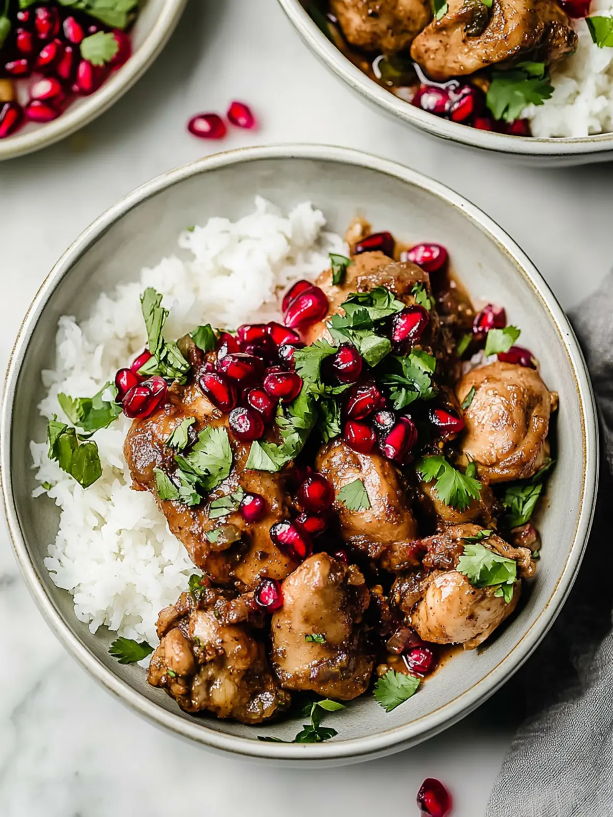 Spiced Pomegranate Chicken