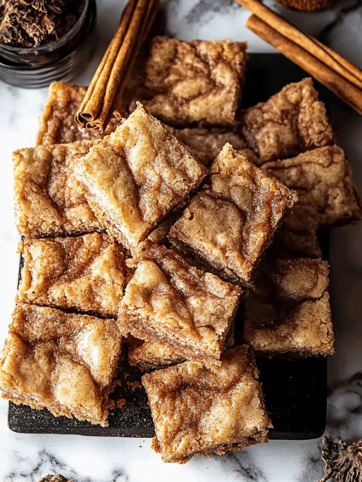 Cinnamon Swirl Snickerdoodle Blondies that Wow Your Tastebuds 2 Cinnamon Swirl Snickerdoodle Blondies