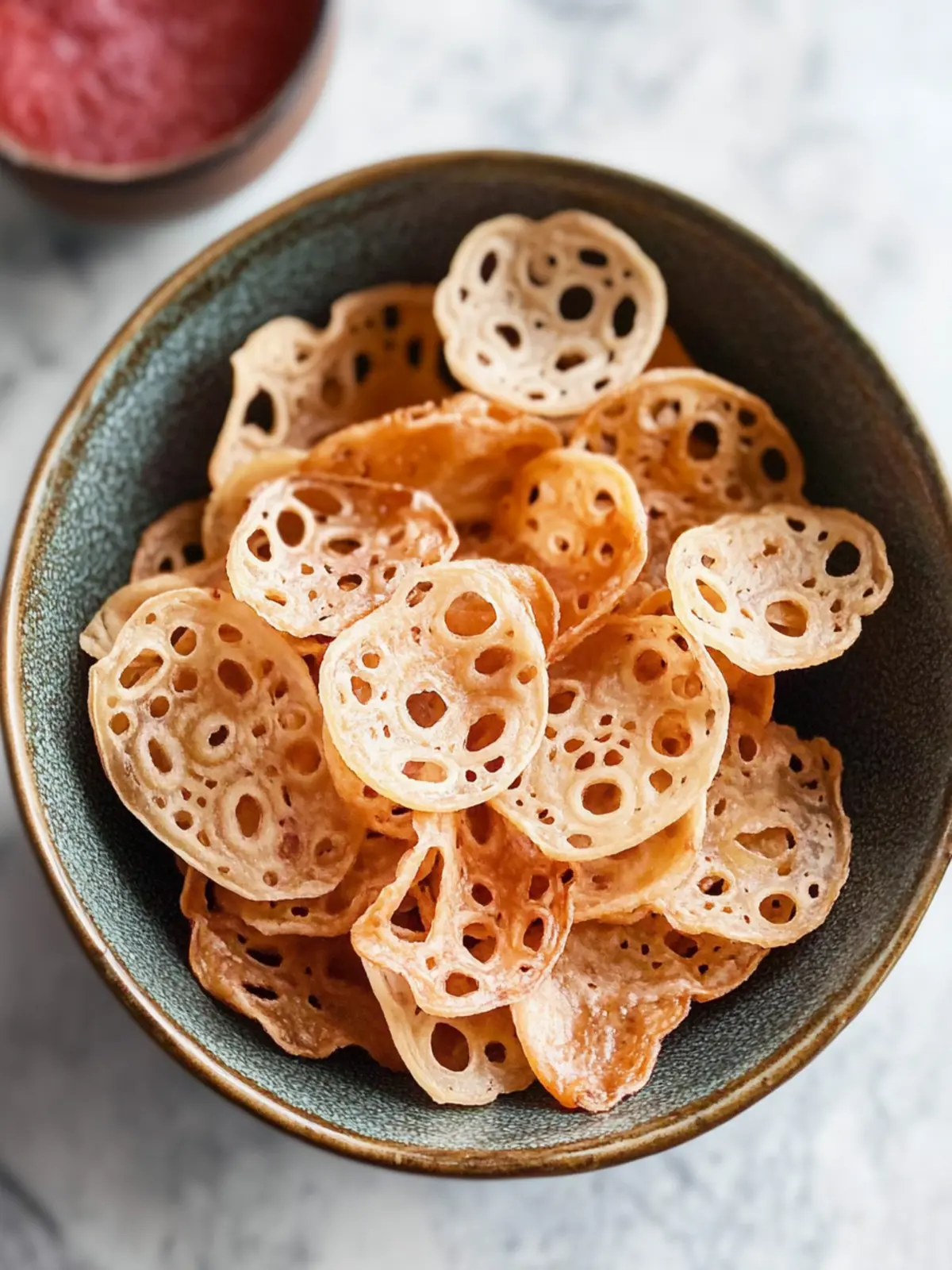 How to Make Crispy Lotus Root Chips for Lunar New Year Joy 2 How to Make Crispy Lotus Root Chips- Festive Snacks For Lunar New year