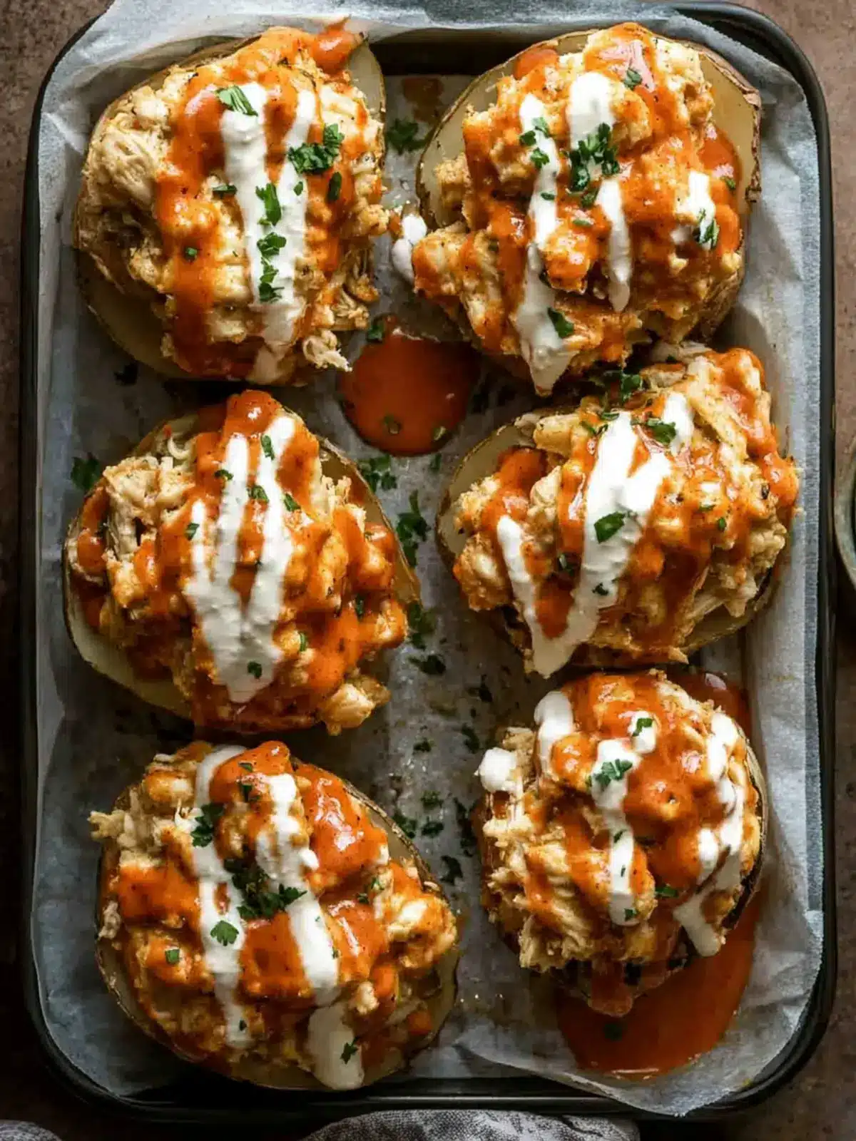 Buffalo Chicken Twice Baked Potatoes That Ignite Flavor 3 Buffalo Chicken Twice Baked Potatoes