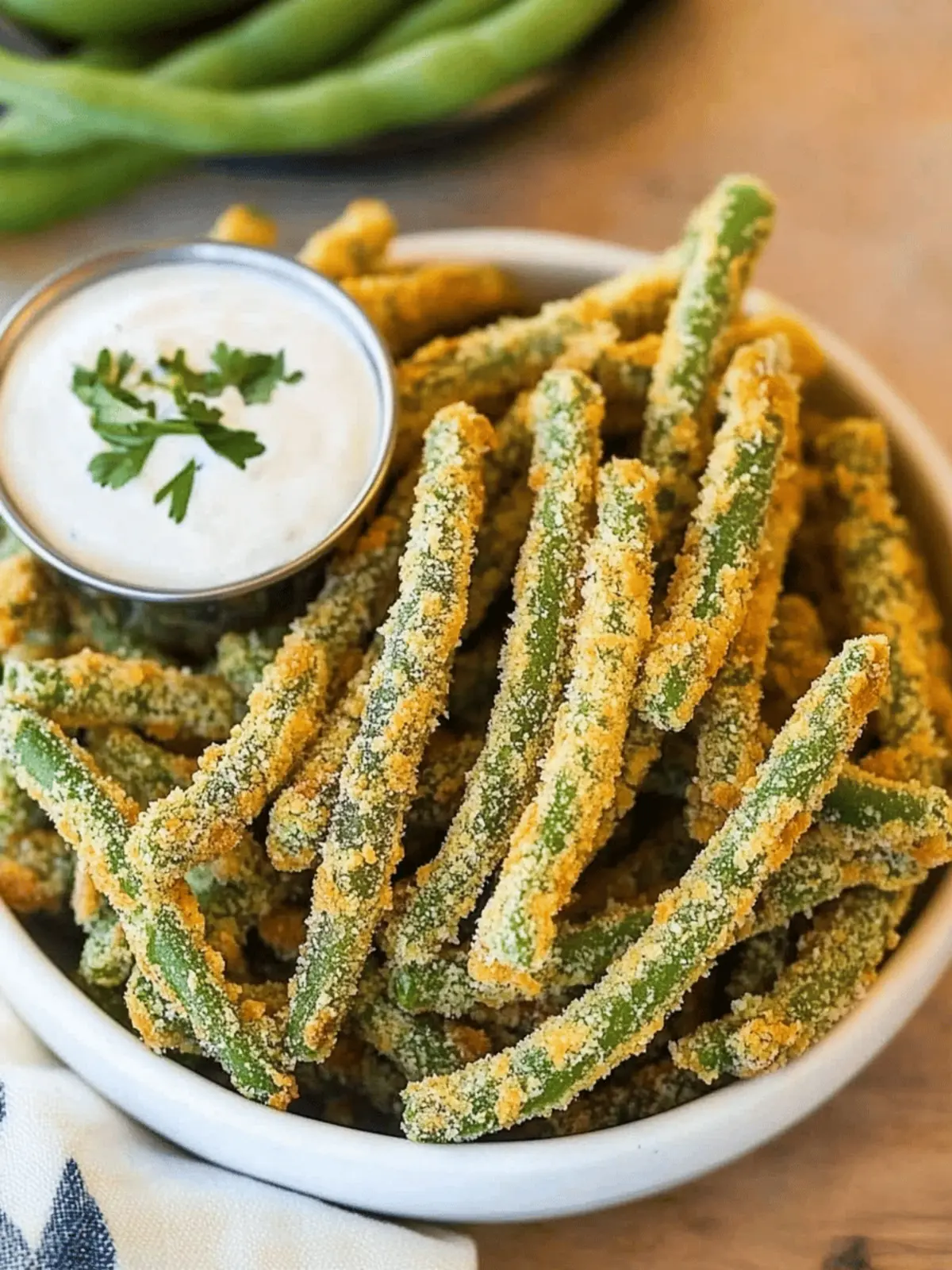 Crispy Green Bean Fries That Will Make You Forget Fast Food 3 Green Bean Fries