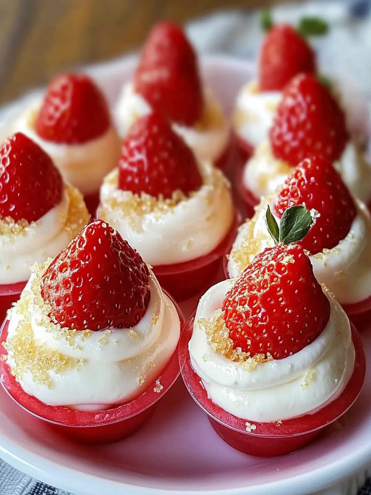 Cheesecake Deviled Strawberries- Valentine s Day date night recipes