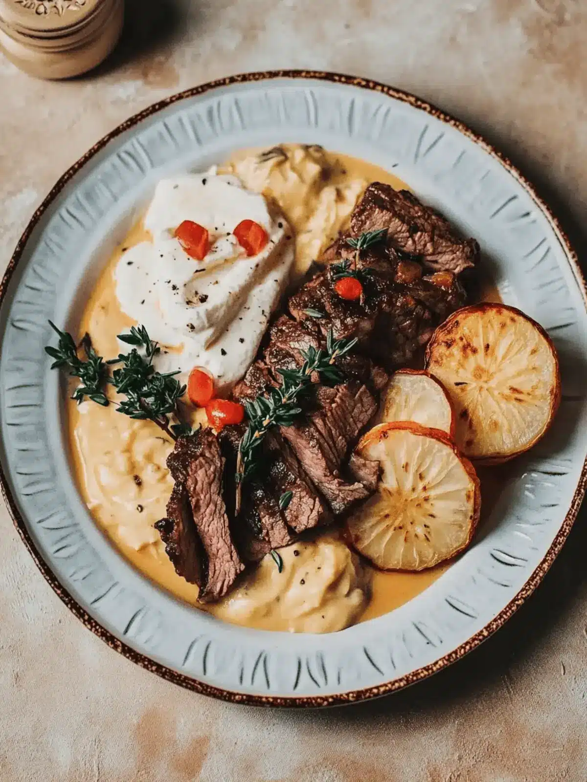 SvÃ­ÄkovÃ¡ (Czech Beef in Vegetable Cream Sauce)