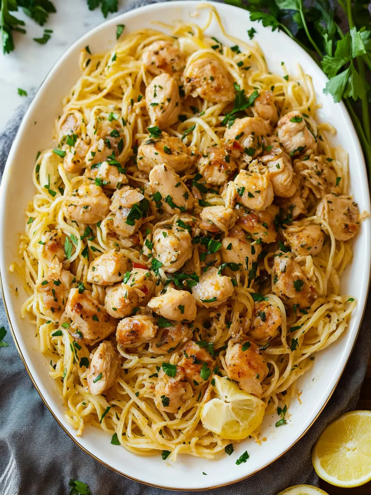 Savor Quick Chicken Scampi: Rich, Buttery Dinner Delight 4 Chicken Scampi