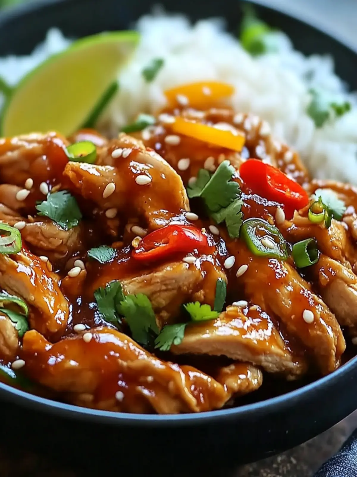 Slow Cooker Sweet Chili Chicken