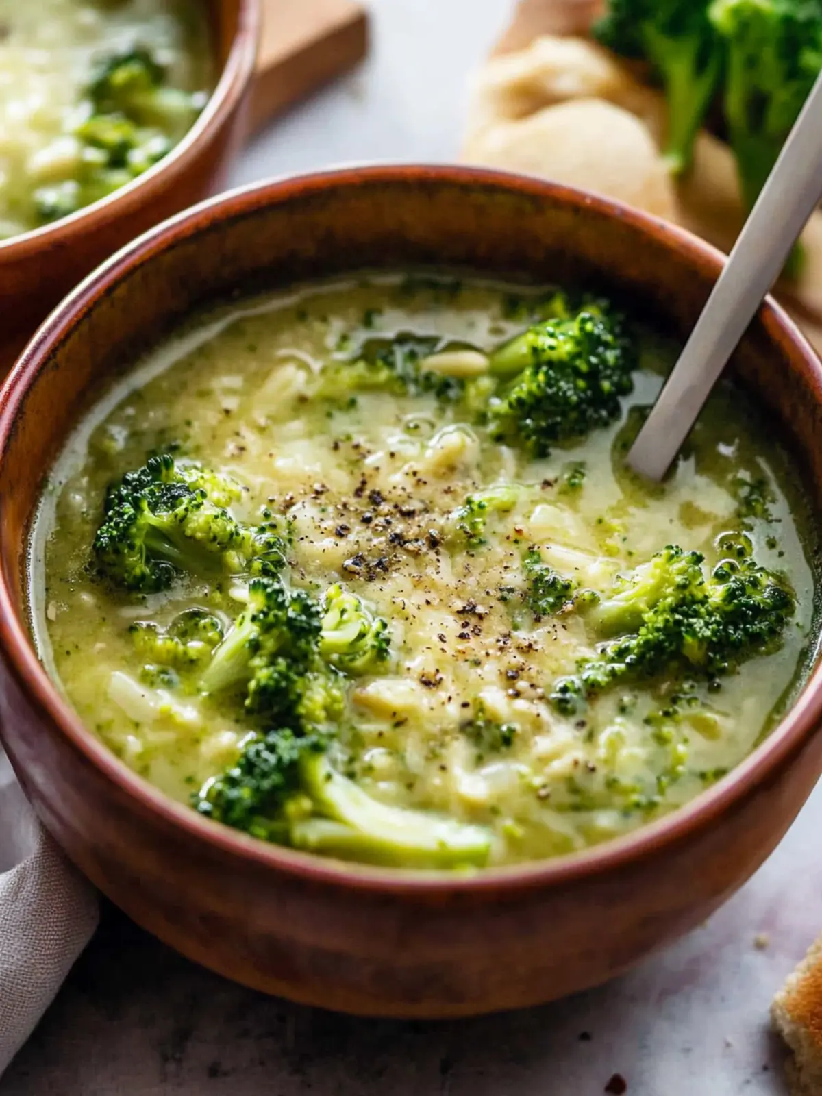 Garlic Italian Broccoli Soup