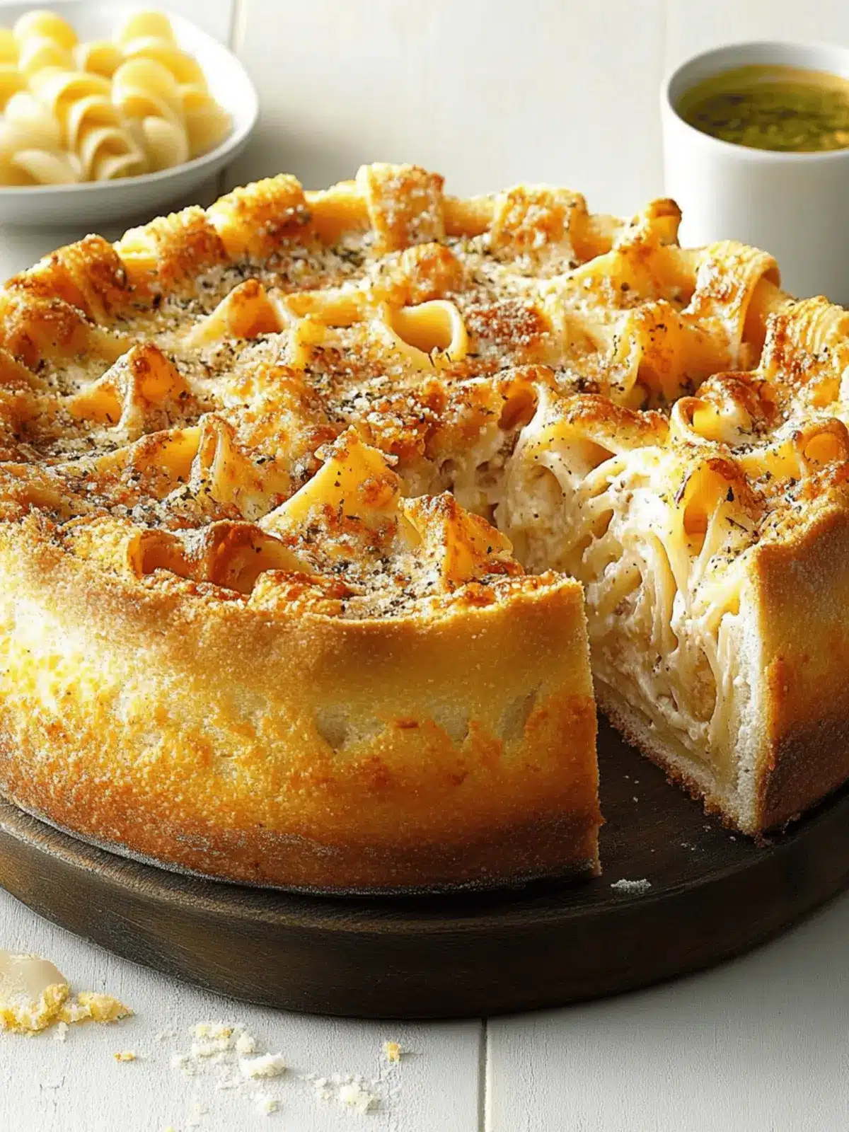 Indulge in Garlic Bread Pasta Torte Your New Cozy Favorite 2 Garlic Bread Pasta Torte