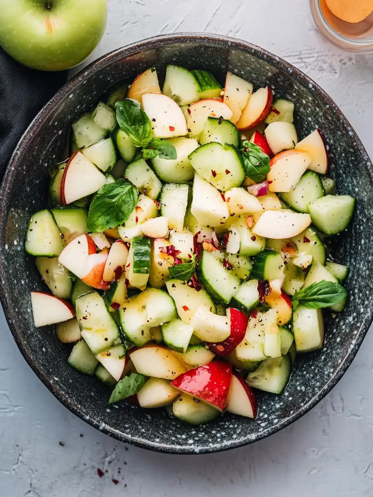 Cucumber Apple Salad