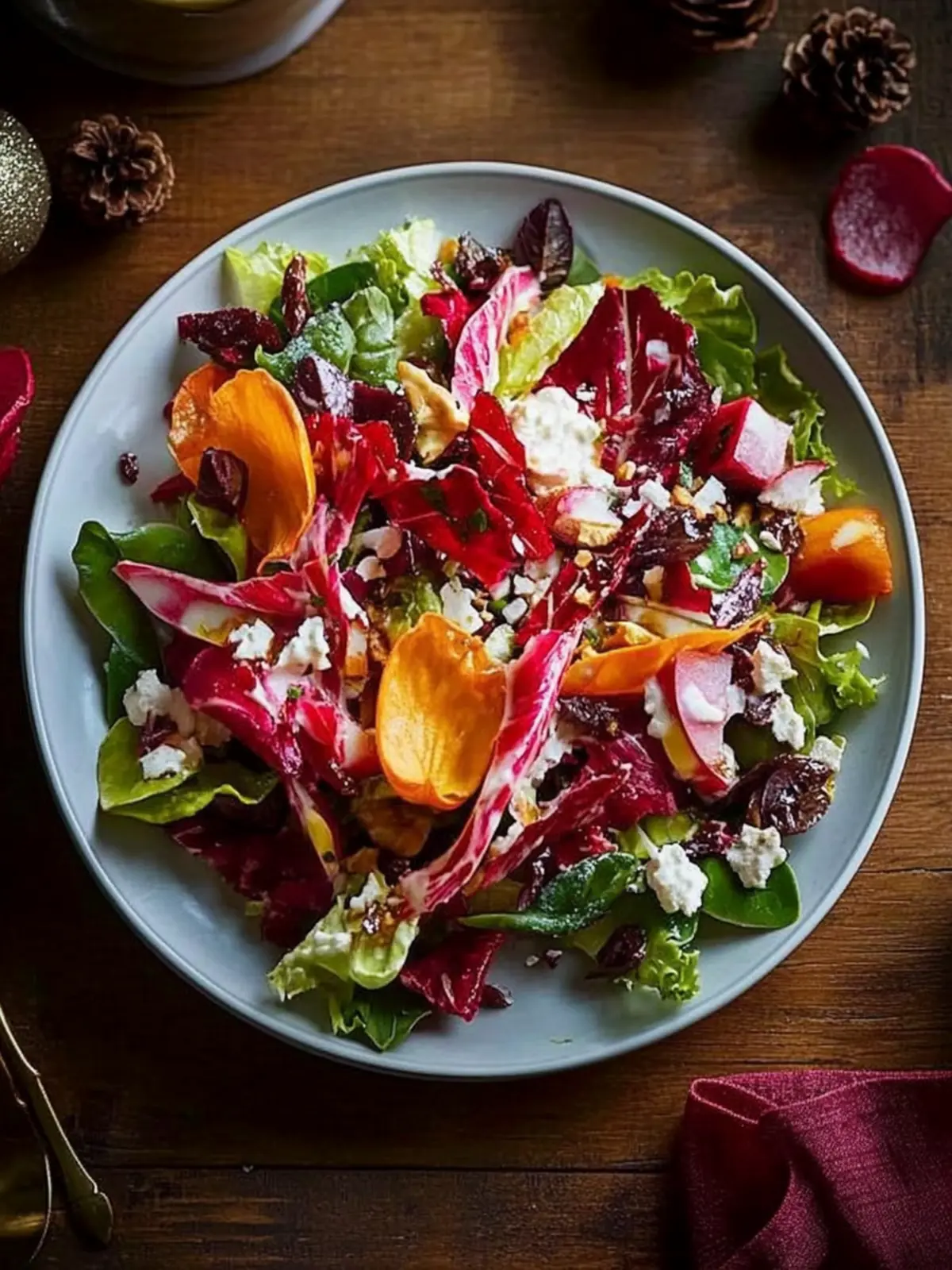 Festive salad- vegan christmas recipes