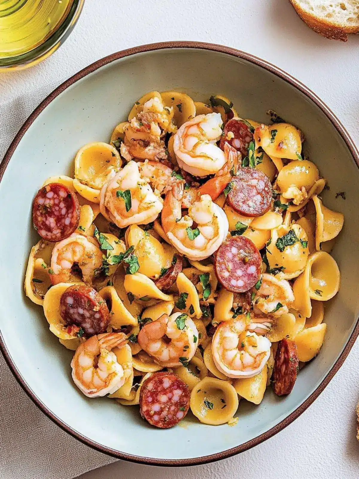 Delicious Shrimp and Salami Pasta Ready in 45 Minutes 2 Shrimp and Salami Pasta
