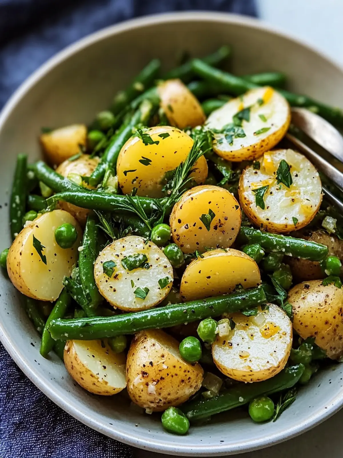 French-Style Potato and Green Bean Salad