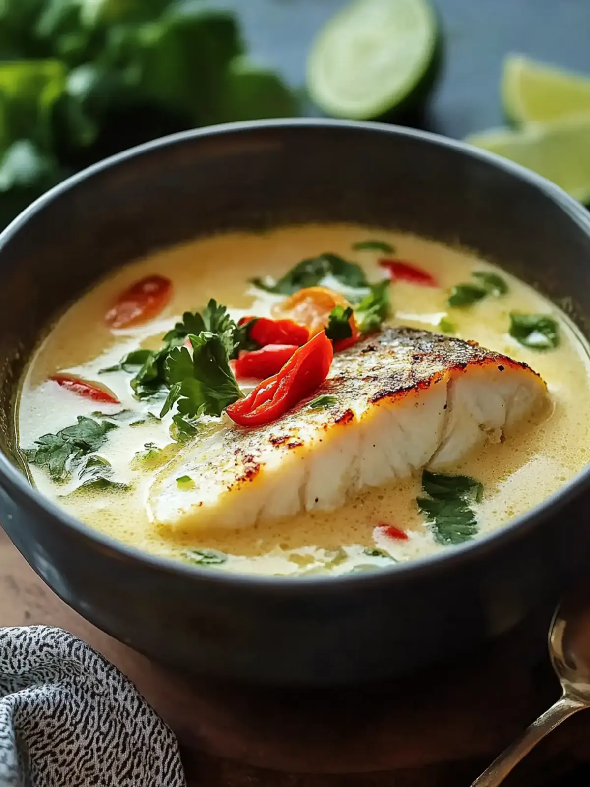 Coconut Lime Fish Soup Recipe: A Flavorful Delight