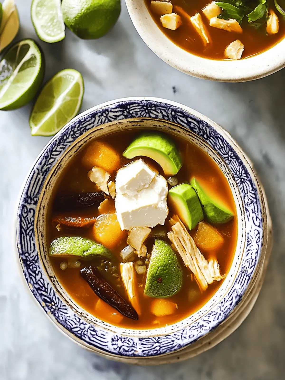 Caldo Tlalpeño: Comforting Chicken Soup with Chipotle Kick 3 Caldo Tlalpeño