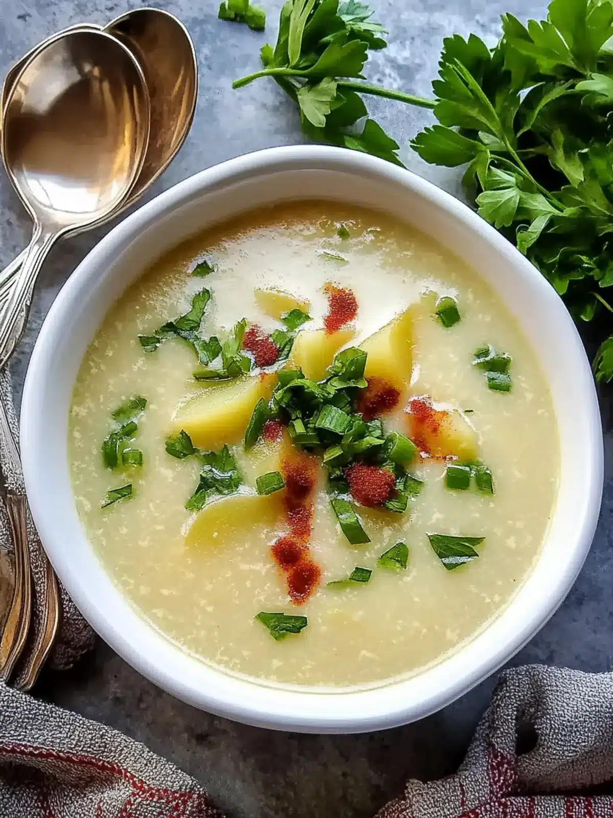 Hearty Creamy Potato Soup: Cozy Comfort in Every Spoonful 4 Creamy Potato Soup