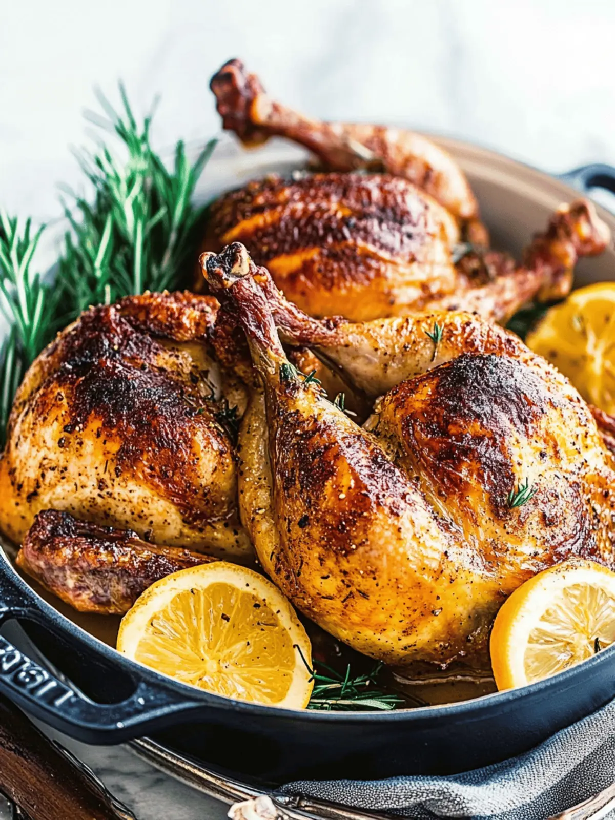 Roasted Cornish Hens
