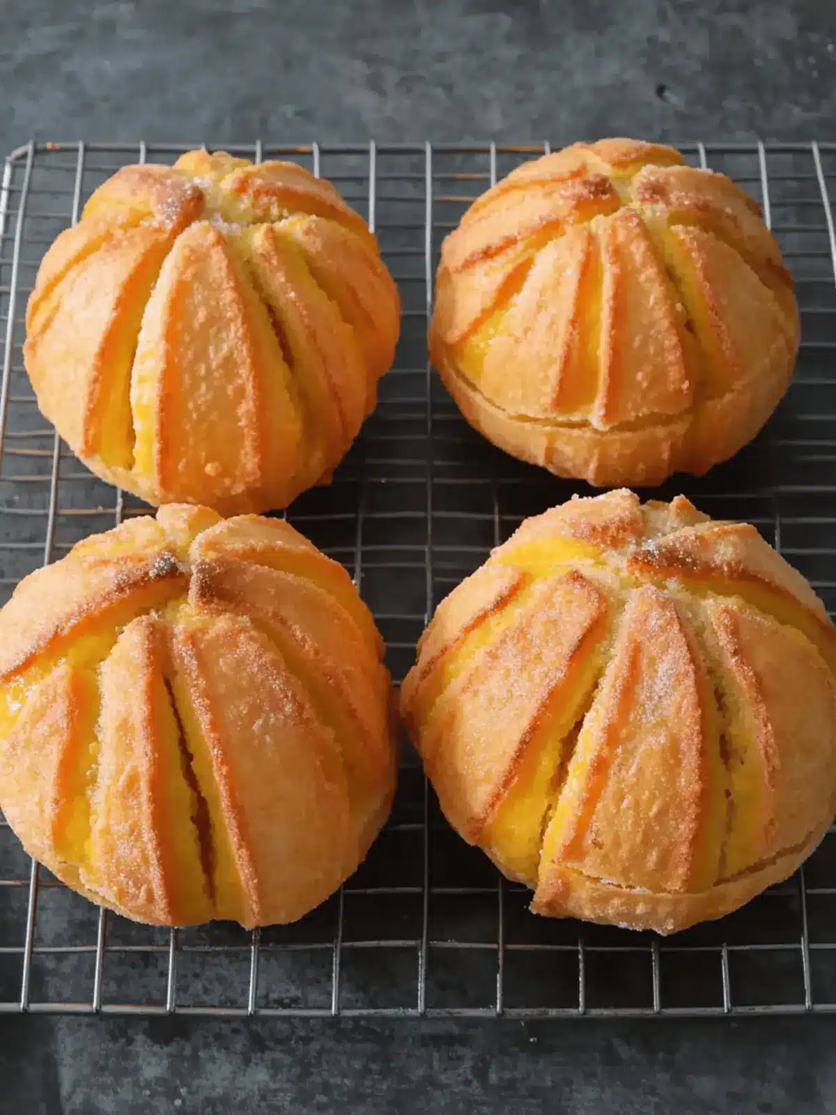 Irresistible Pumpkin Conchas: Your Fall Baking Must-Try! 4 Pumpkin Conchas