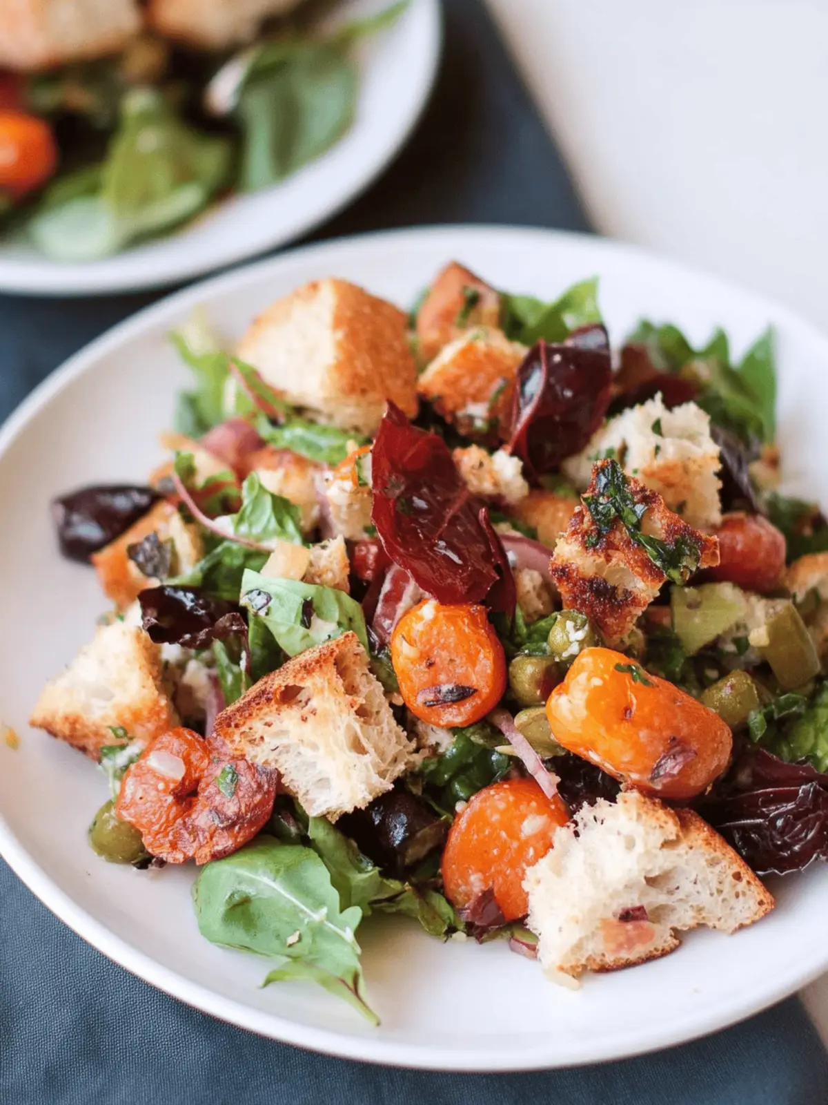 Hearty Fall Panzanella Salad with Roasted Veggies Delight 2 Fall Panzanella Salad