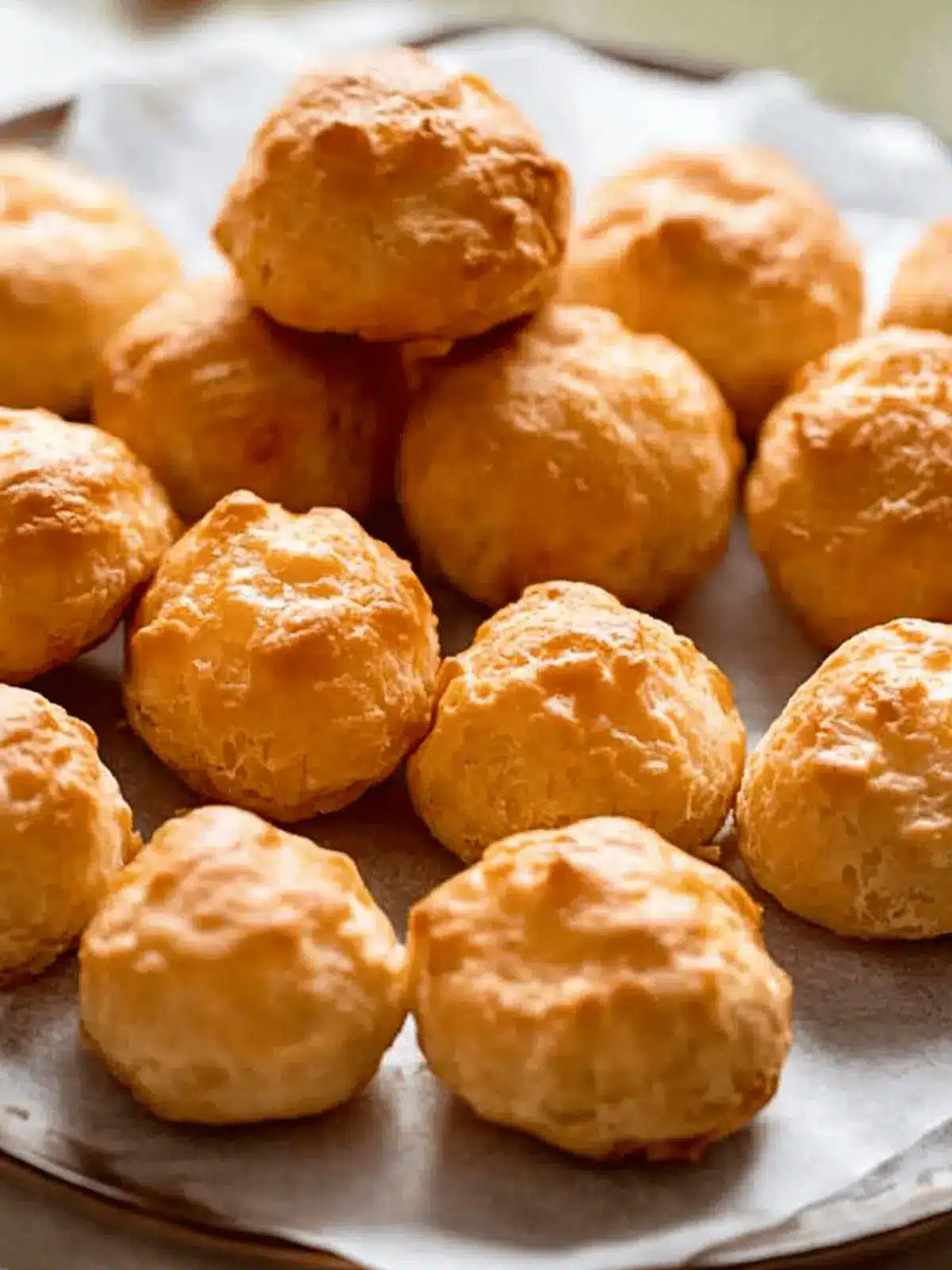 Gougeres   French Cheese Puffs
