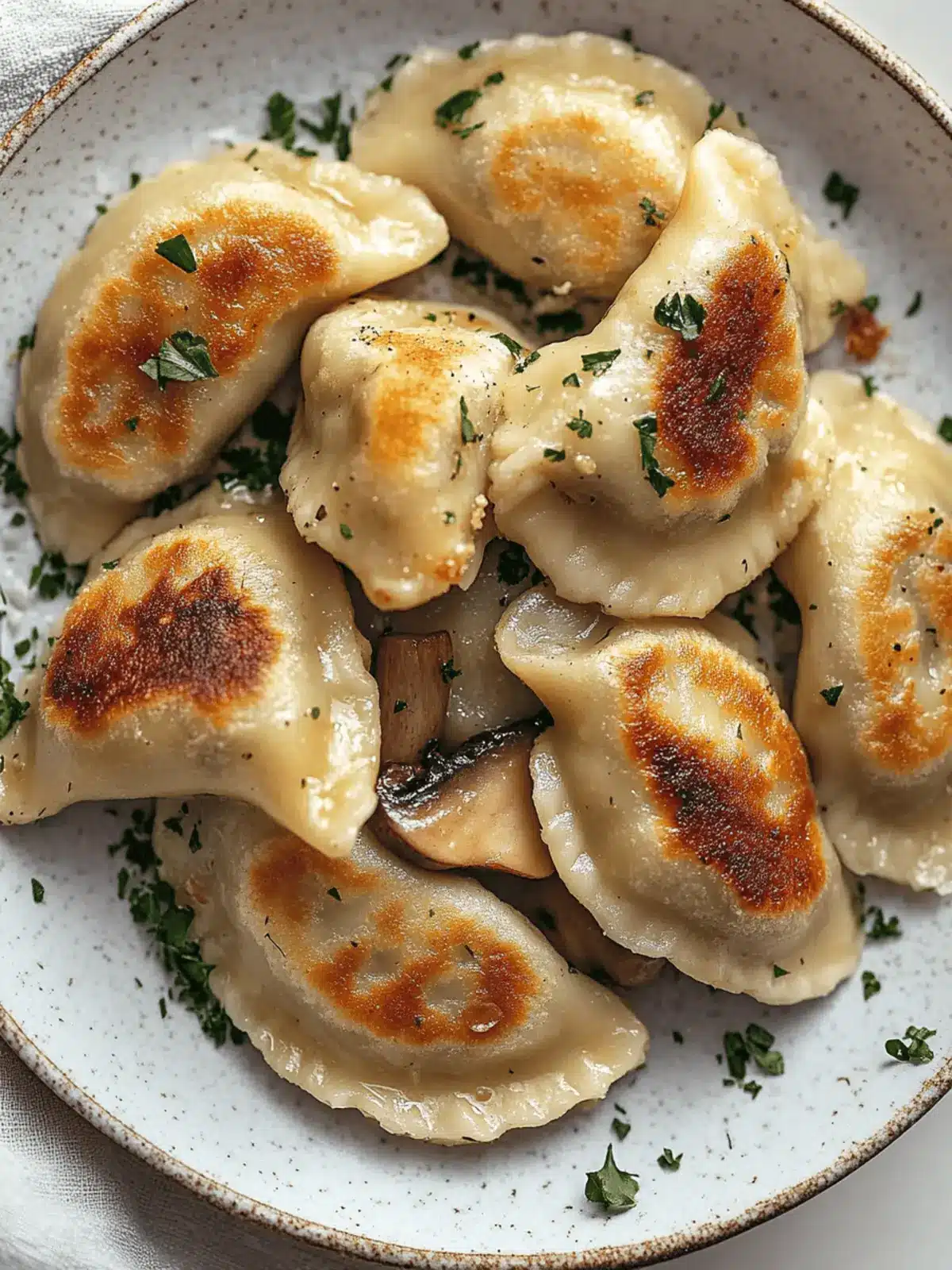 Mushroom Pierogi