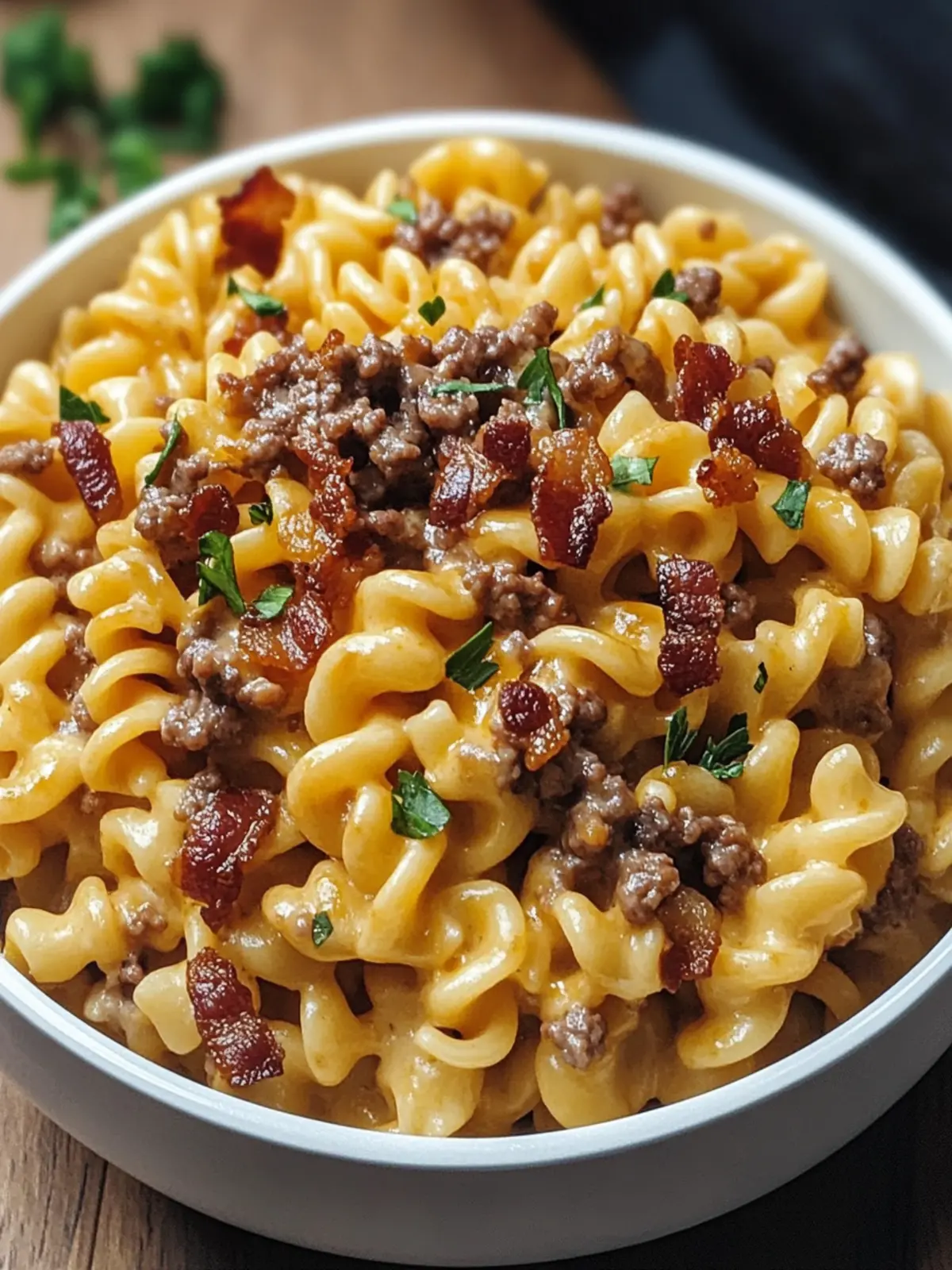 Loaded Bacon Cheeseburger Pasta You ll Crave Again and Again