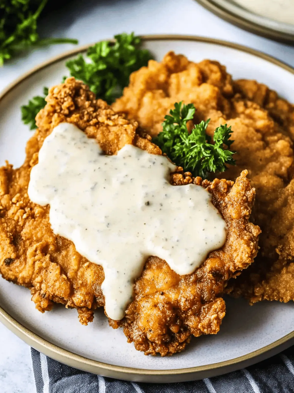 Mouthwatering Chicken Fried Steak with Gravy in 30 Minutes 4 Chicken Fried Steak with Gravy