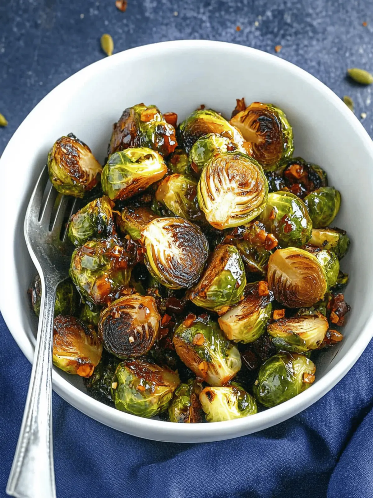 Spicy Honey Sriracha Brussels Sprouts You ll Crave Again! 4 Honey Sriracha Brussels Sprouts