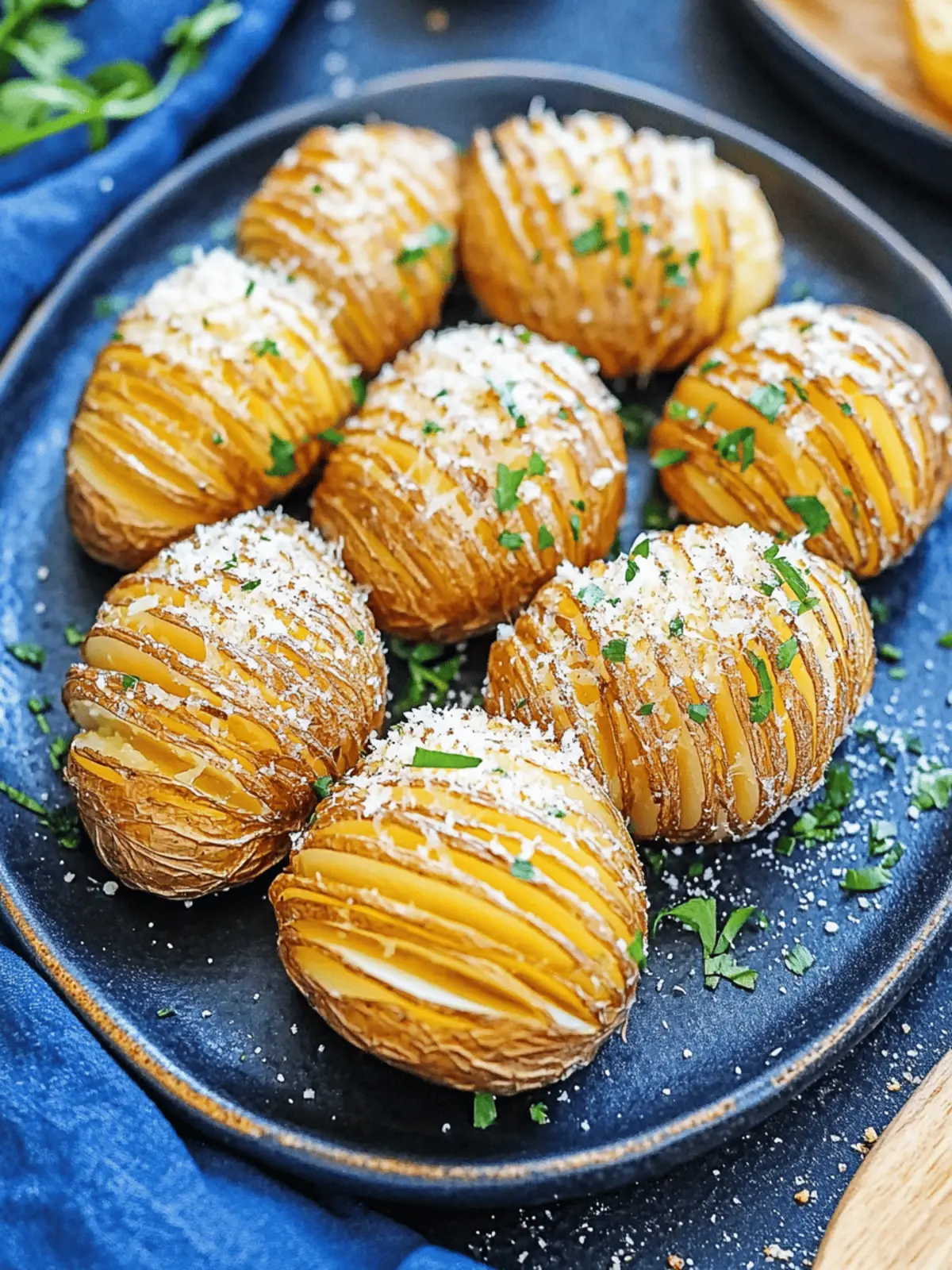 Parmesan Hasselback Potatoes That Steal the Show at Dinner 4 Parmesan Hasselback Potatoes