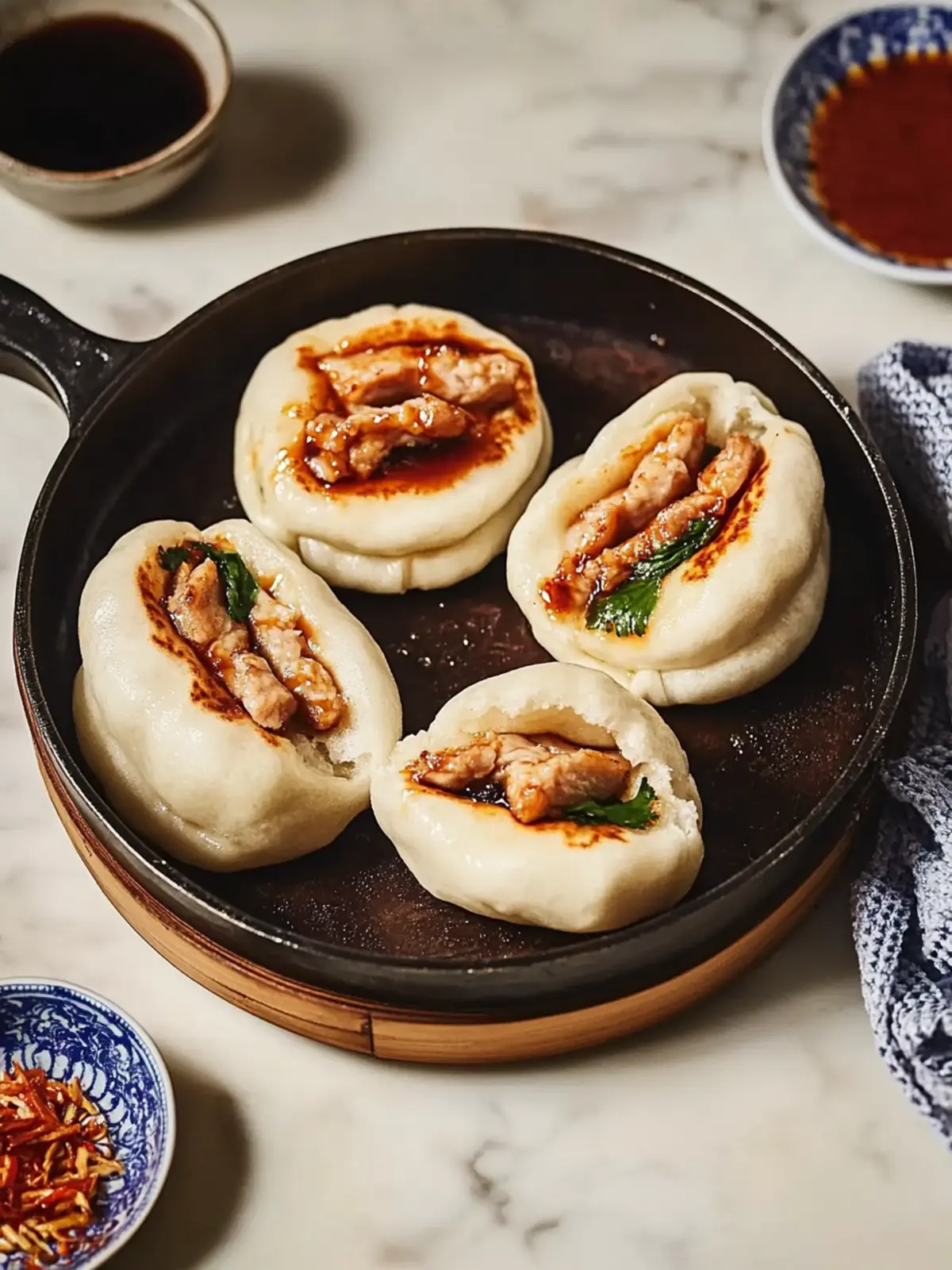 Savor Sheng Jian Bao: Easy Pan-Fried Pork Buns Recipe 3 Sheng Jian Bao (Pan-Fried Pork Buns)- Traditional Lunar Year's Recipes