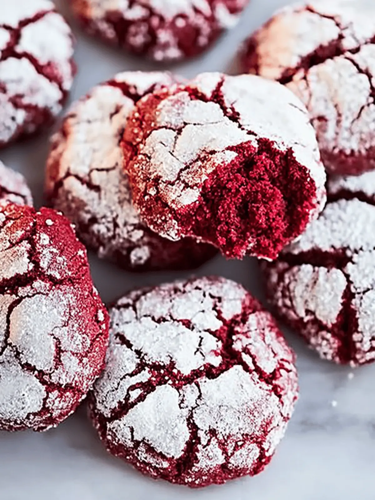Decadent Red Velvet Crinkle Cookies That Wow Every Time 2 Red Velvet Crinkle Cookies