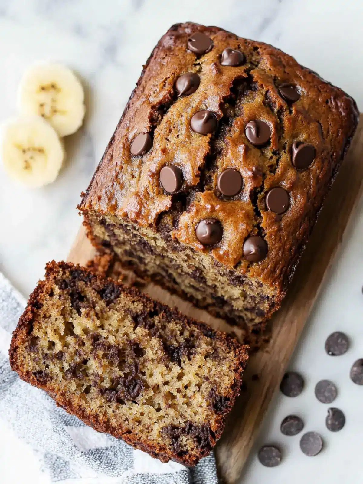 Easy Chocolate Chip Banana Bread That Everyone Will Love 4 Easy Chocolate Chip Banana Bread