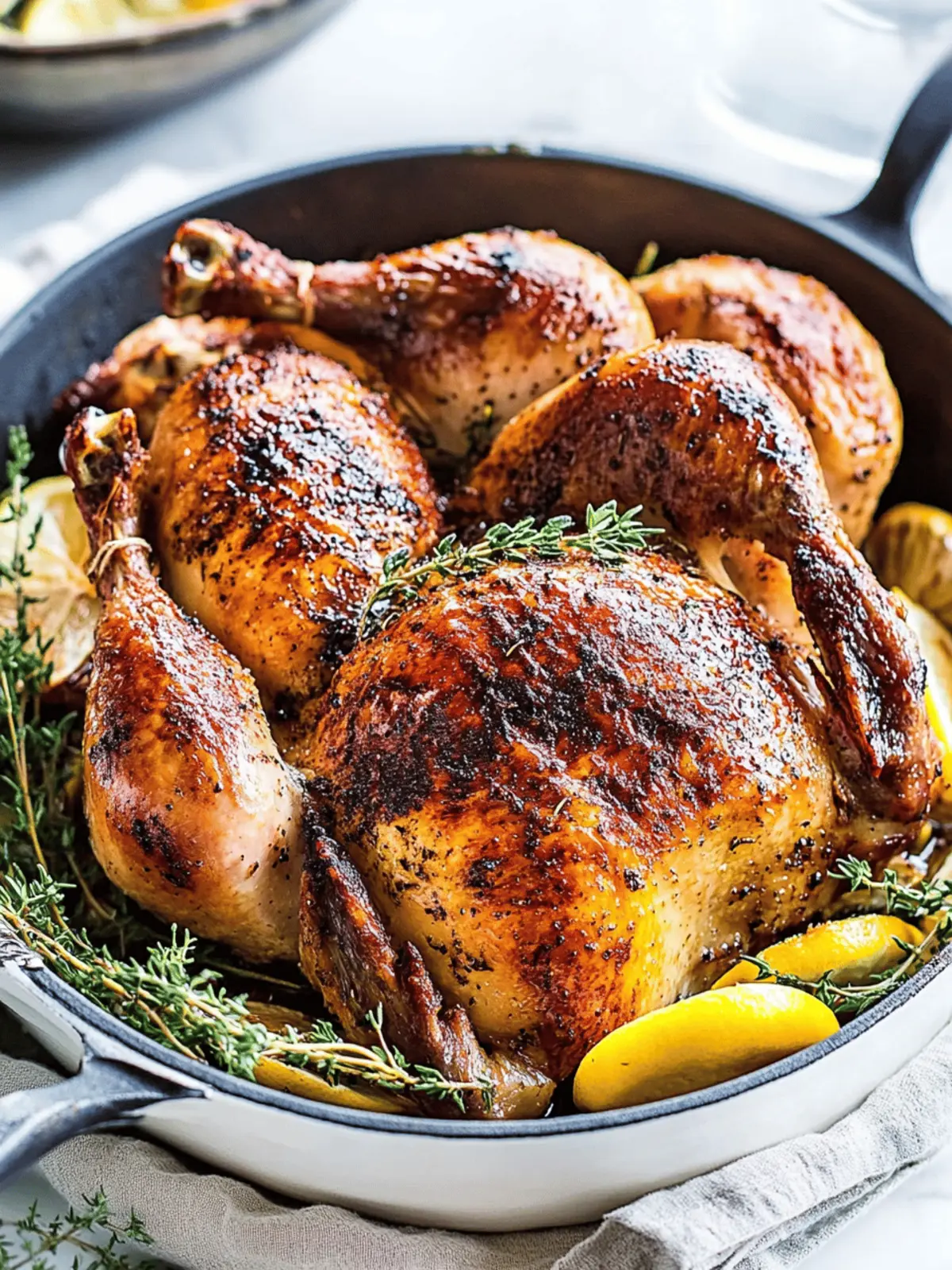 Roasted Cornish Hens