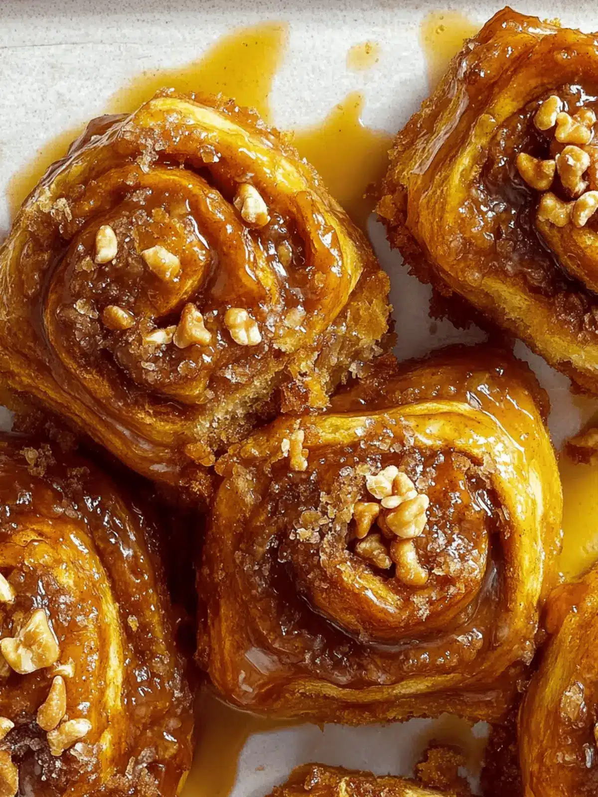 Decadent Pumpkin Sticky Buns with Irresistible Caramel Drizzle 4 Pumpkin Sticky Buns