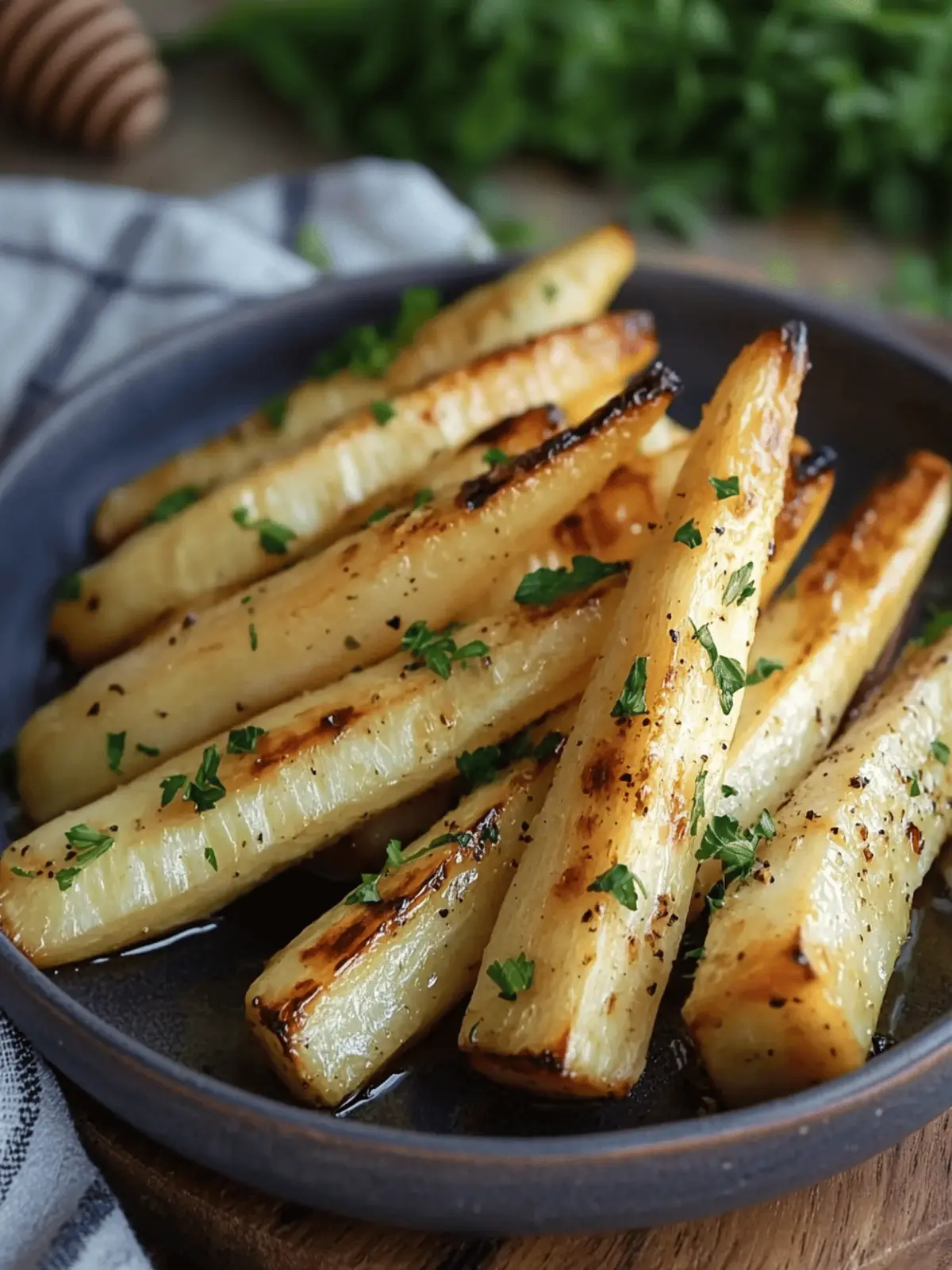 Delicious Honey Roasted Parsnips for a Festive Side Dish 3 Honey Roasted Parsnips