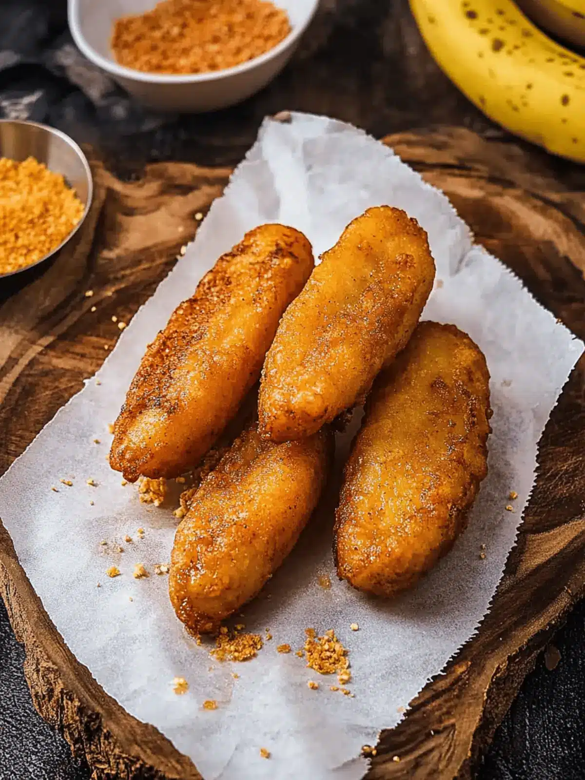 Delicious Pisang Goreng Recipe: Irresistibly Crispy Treats 4 Pisang Goreng Recipe (Indonesian Fried bananas)