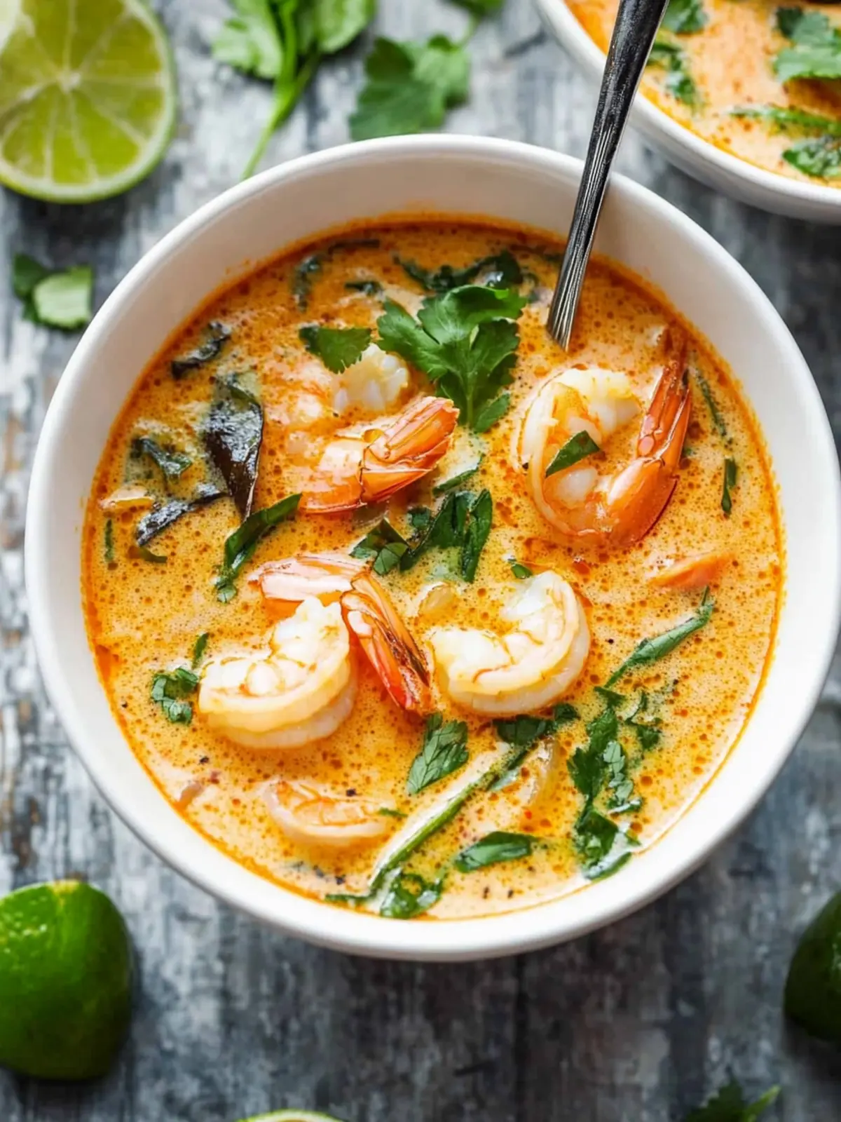 Irresistible Thai Shrimp Soup You'll Love in 30 Minutes! 2 Thai Shrimp Soup