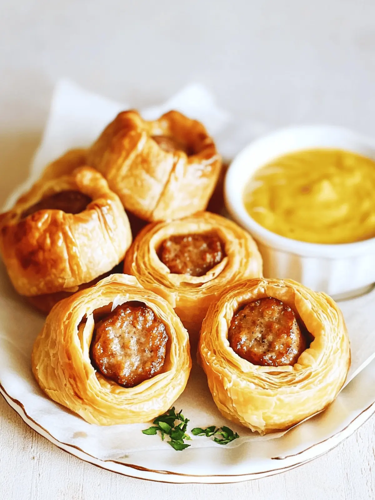 Savory Sausage Rolls with Puff Pastry for Any Occasion 2 Sausage Rolls with Puff Pastry