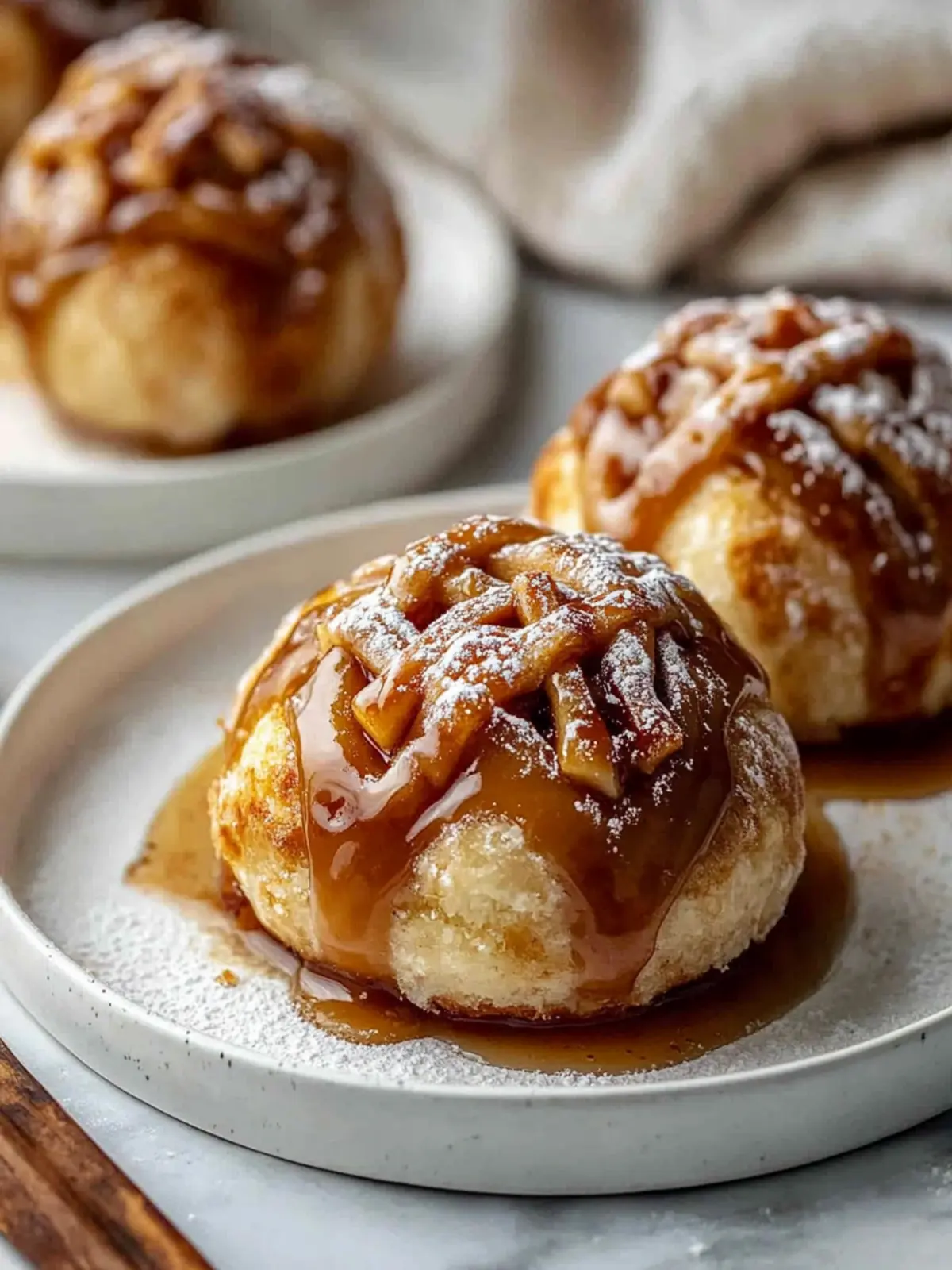Mouthwatering Caramel Apple Pie Bombs