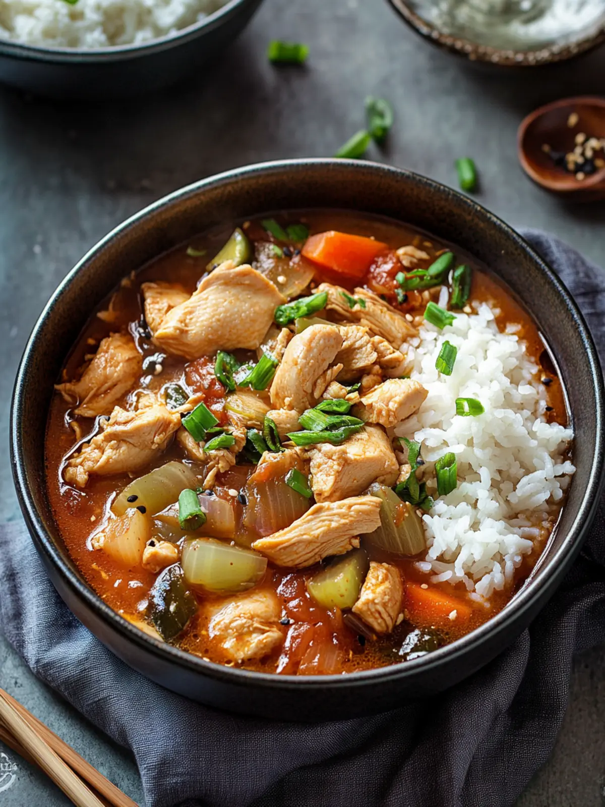 Savory Slow Cooker Korean Chicken Stew for Cozy Nights 4 Slow Cooker Korean Chicken Stew