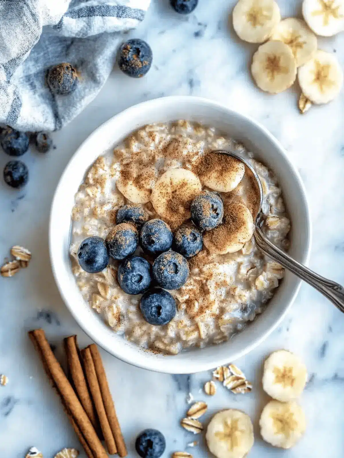 Cinnamon-Spiced Oatmeal: A Cozy Start to Your Day 4 Cinnamon-Spiced Oatmeal