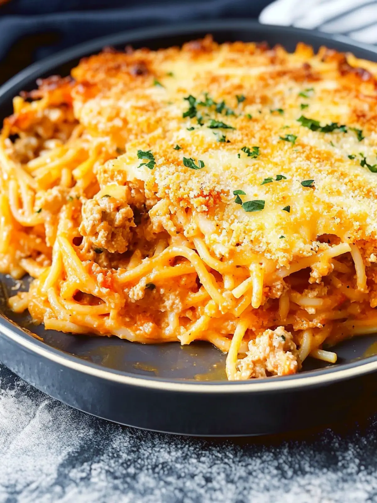 Cheddar Bay Spaghetti Casserole: A Comfort Food Delight 2 Cheddar Bay Spaghetti Casserole