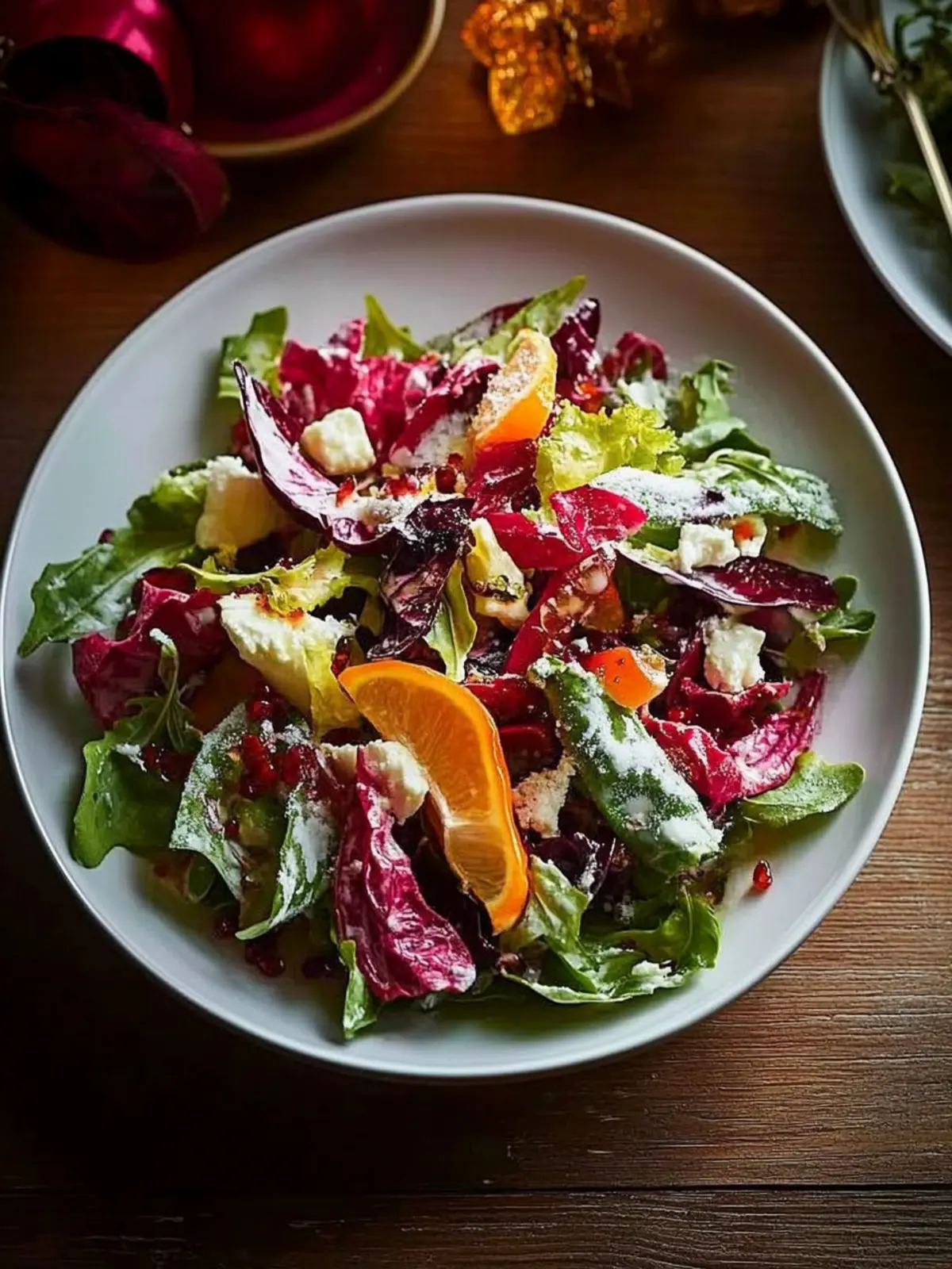 Festive salad- vegan christmas recipes