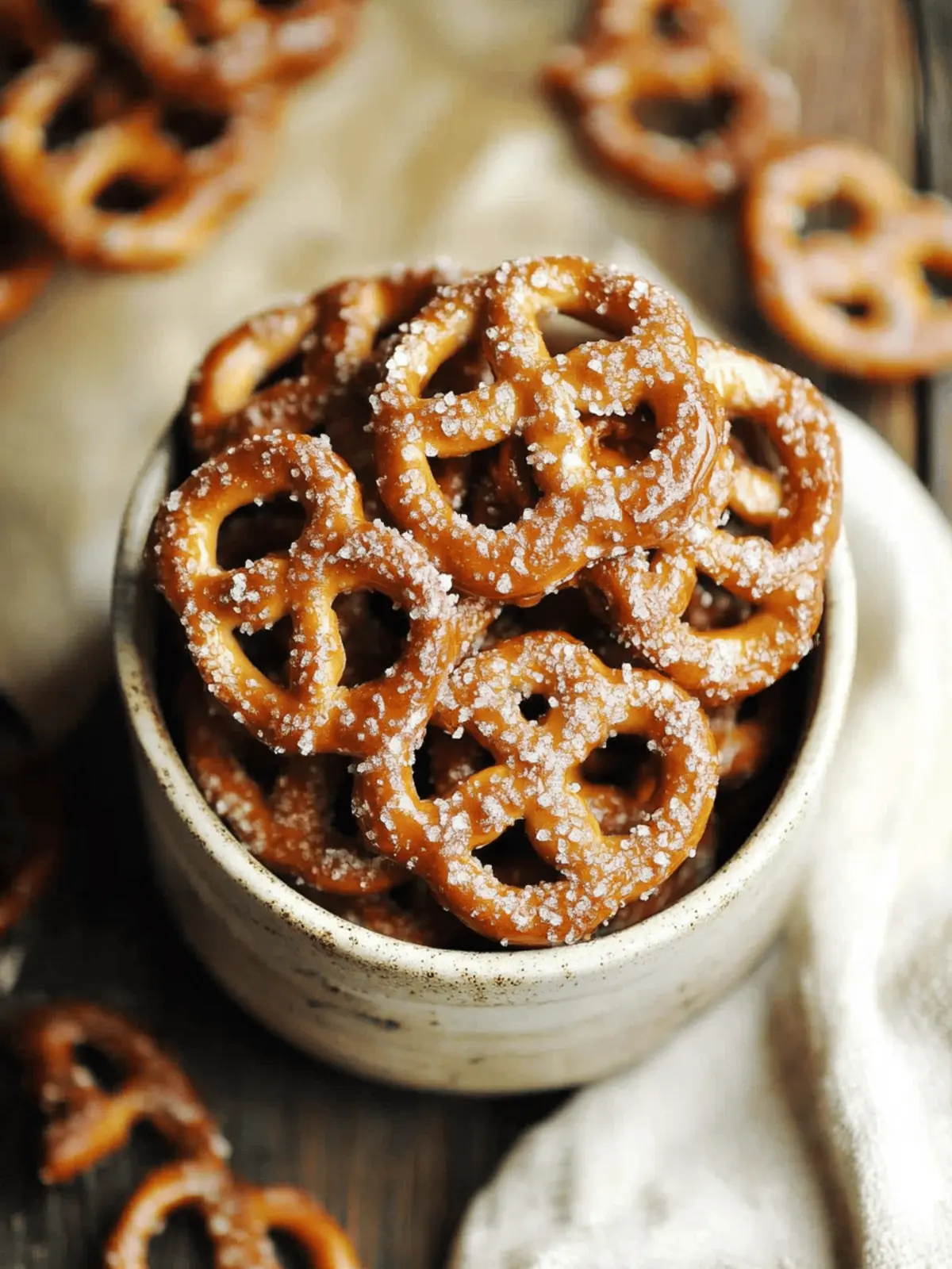 Maple Glazed Pretzels