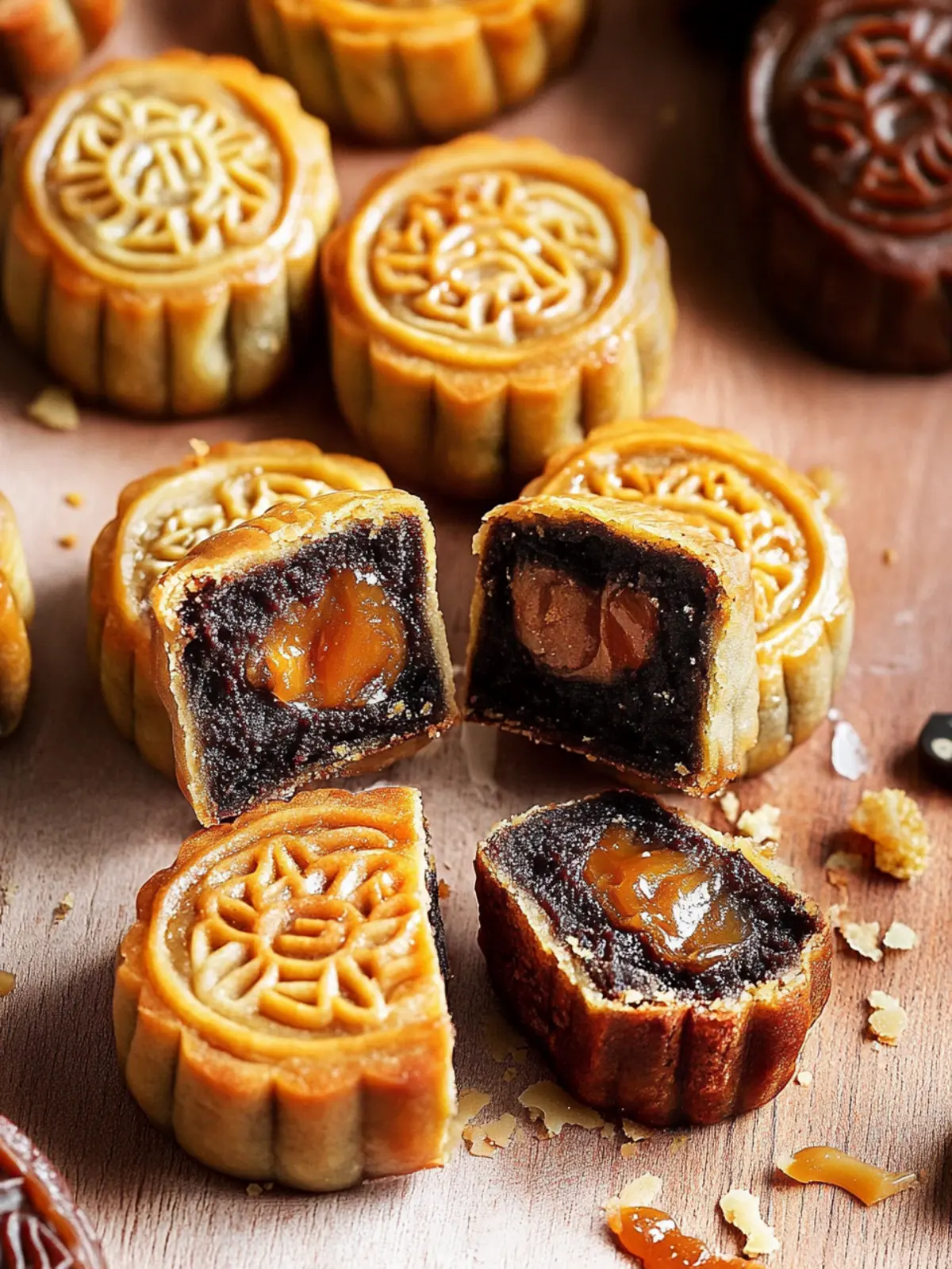 Irene s Salted Caramel Stuffed Brownie Mooncakes You ll Love 4 Irene s Salted Caramel Stuffed Brownie Mooncakes