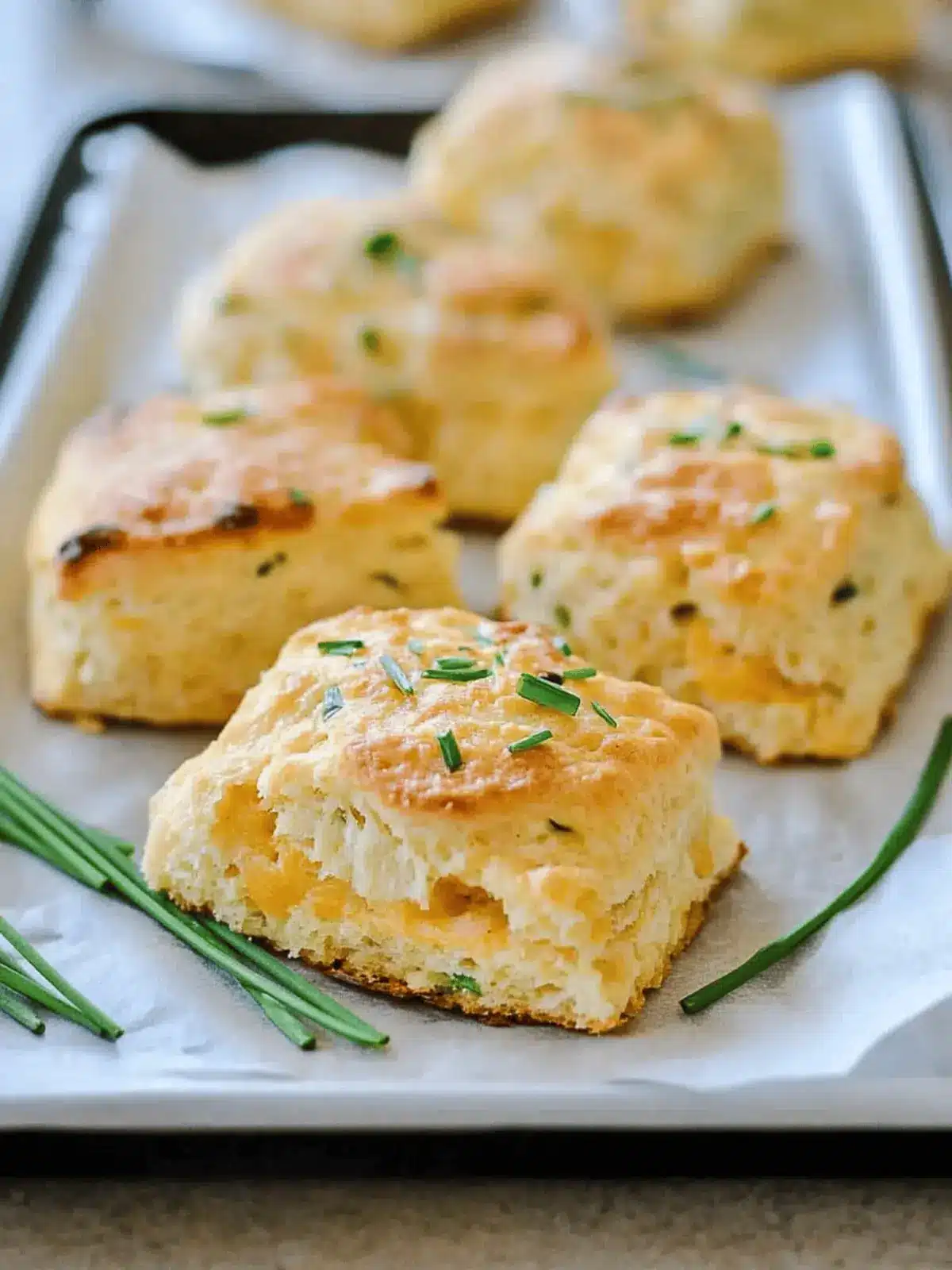 Irresistible Cheddar and Chive Savory Scones You ll Love 3 Cheddar and Chive Savory Scones