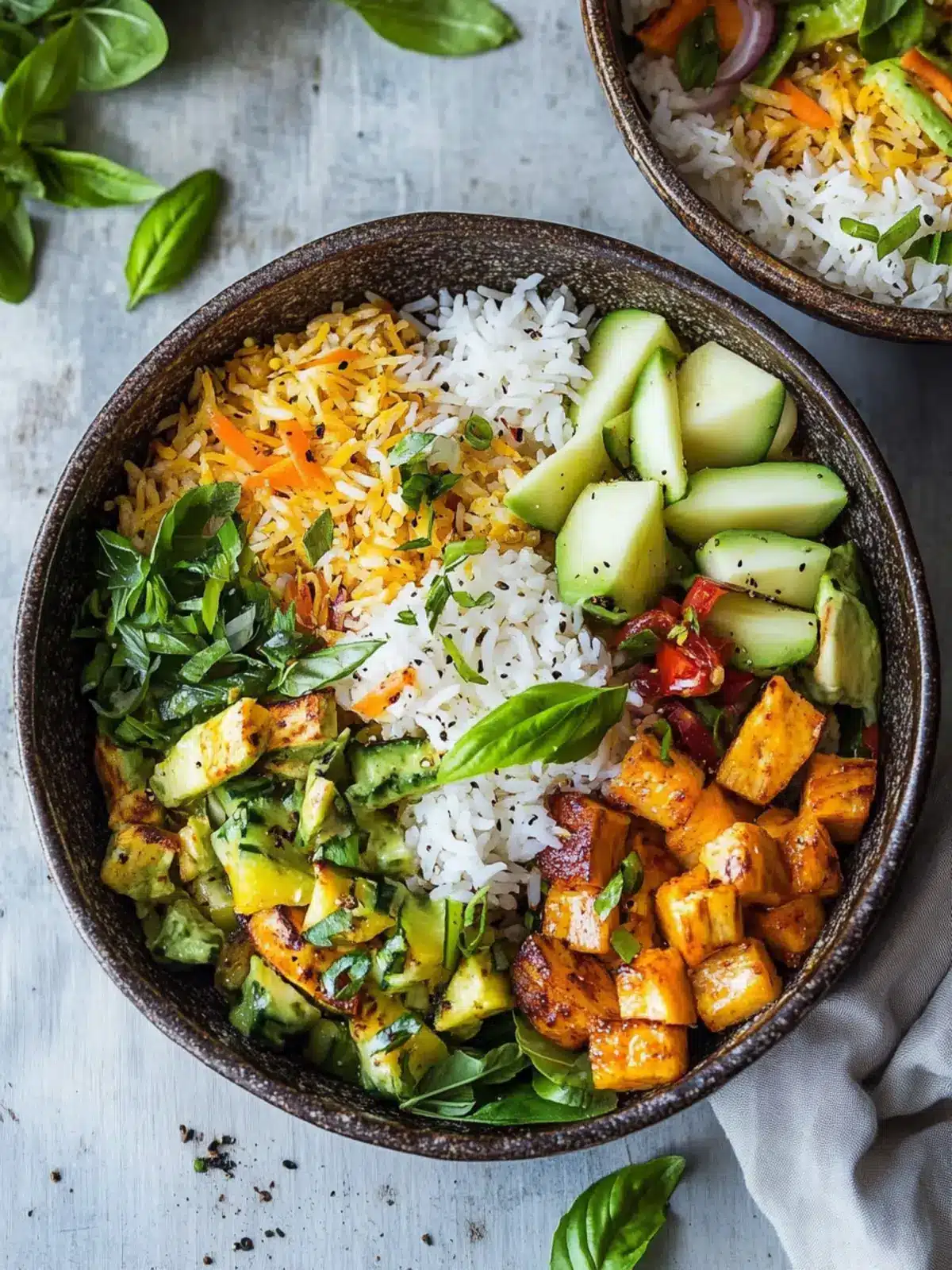 Coconut Rice Bowls