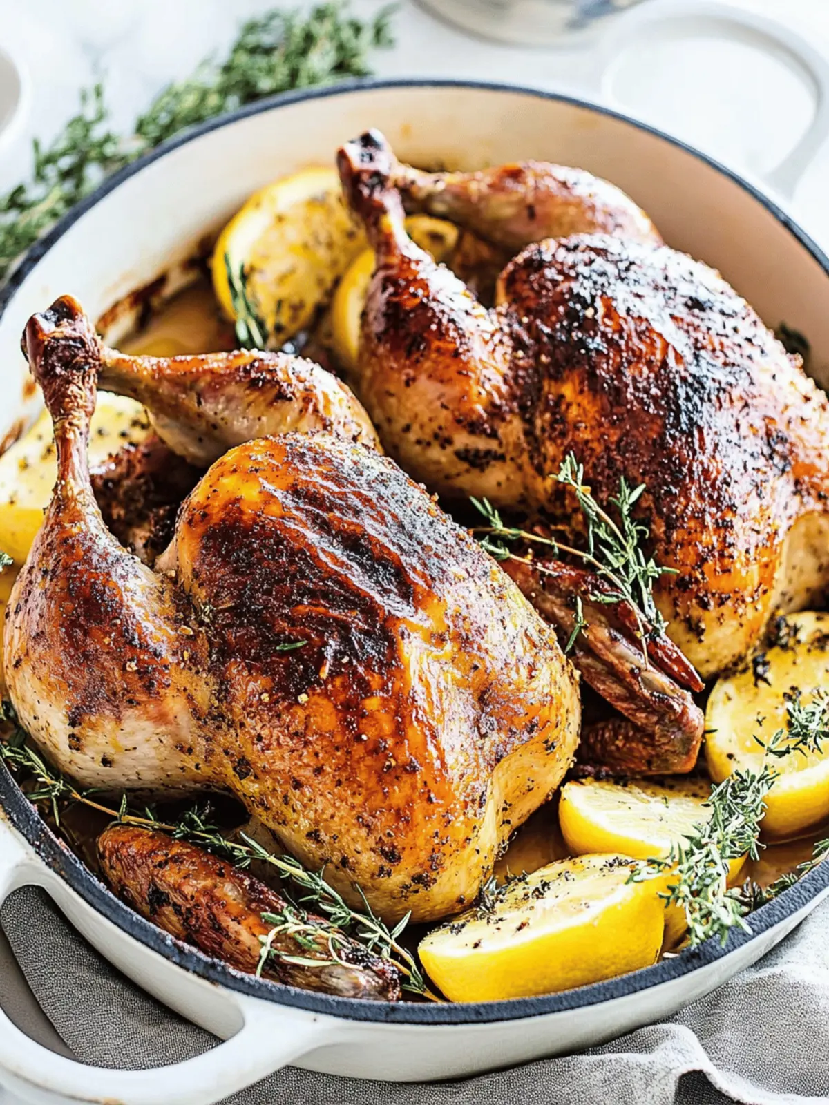 Roasted Cornish Hens