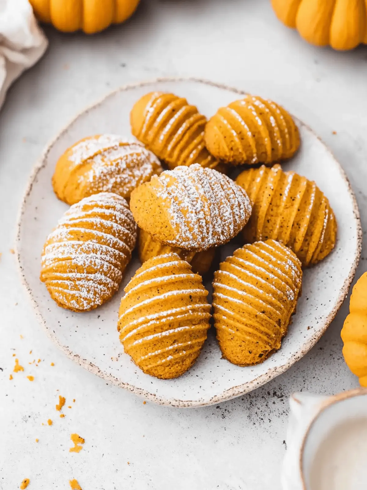 Pumpkin Madeleines
