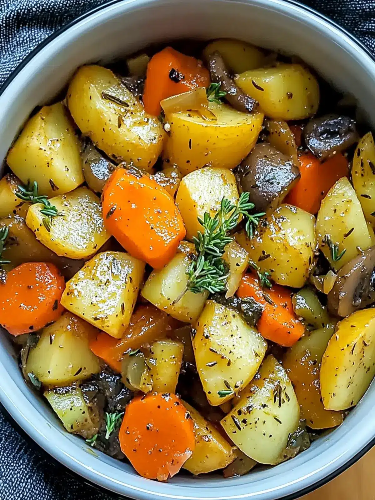 Easy Crockpot Hearty Veggie Medley for Cozy, Flavor-Packed Dinners